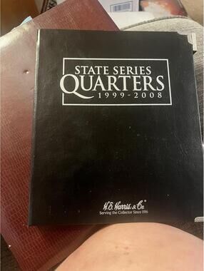 State Series Quarters Coin Collection 1999-2008 in Collector Album-Complete
